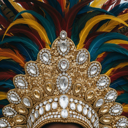 A high-resolution, square-format photograph capturing the absolute density and opulence of the centrの素材