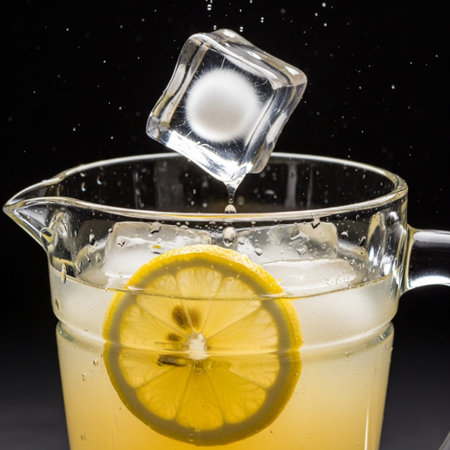 HERO DETAIL: Extreme close-up, centered square shot focusing on the texture and motion of a single,の素材