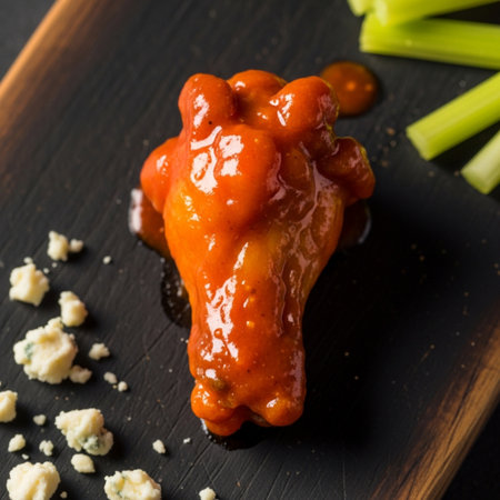 High definition, raw photo capturing the visceral detail of Game Day food. A square composition focuの素材