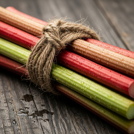 A tight, centered square photograph focusing intensely on the detail of natural jute twine knotted aの素材