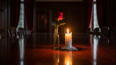 Panoramic, ultrawide 16:9 cinematic shot capturing the dramatic scale of a vast, dusty Victorian rooの素材