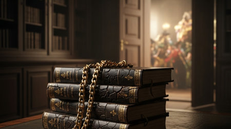 A cinematic wide shot capturing the contrasting environments of historical preservation and modern rの素材