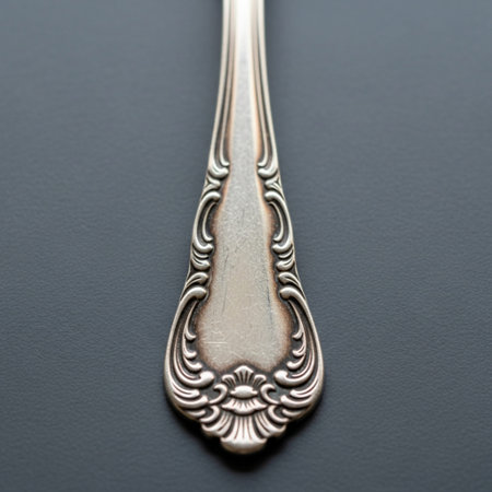 A tight, square-framed editorial macro shot focusing exclusively on the intricately detailed and heaの素材