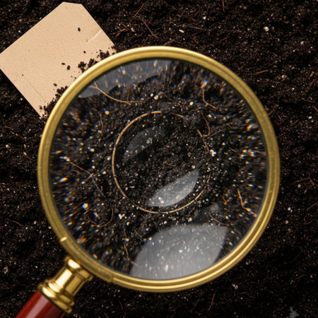 A Hero Detail composition in a perfect square format (1:1). Extreme macro shot centered on a vintageの素材