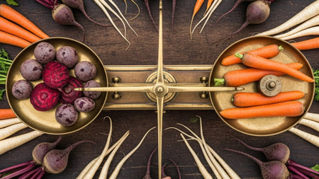 An ultrawide 16:9 panoramic overhead drone view (90-degree orthophoto) focusing on the geometric arrの素材