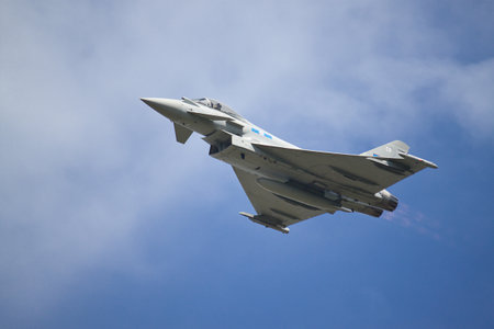 Eurofighter Typhoon at Langkawi International Maritime And Aerospace Exhibition ( LIMA 2011 )のeditorial素材
