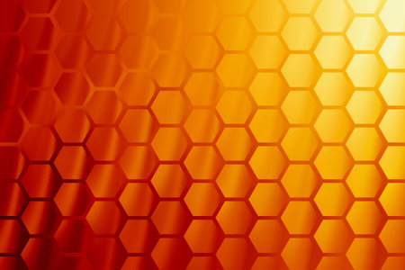 Honeycomb abstract background. Vector illustration. Eps 10 file.の写真素材