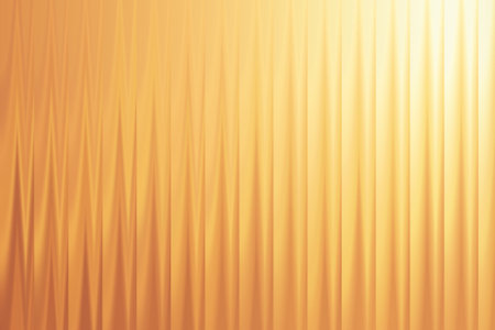 Curtain of gold color. Abstract background. Vector Illustration.の写真素材