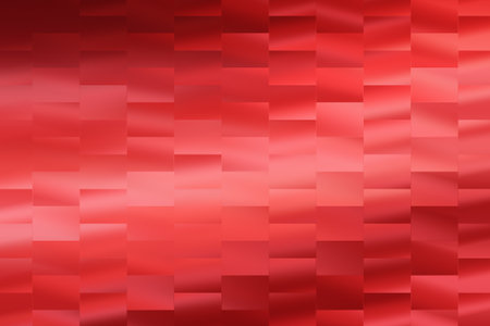 Red abstract background with smooth lines. Vector illustration for your design.の写真素材