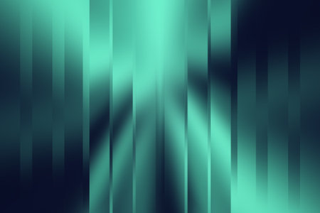 abstract background with stripes and lines in green and dark blue colorsの写真素材