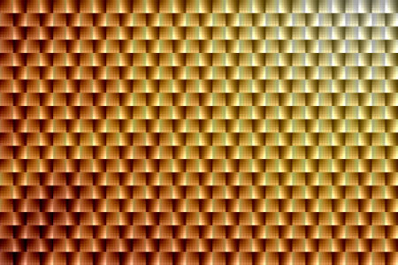 abstract background with golden and silver squares and rhombus patternの写真素材