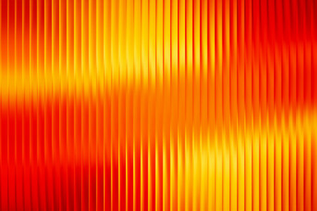Abstract orange background with diagonal stripes. Vector illustration. Can be used for advertisingeting, presentation.の写真素材