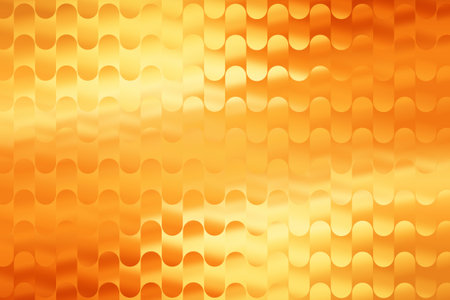 Orange abstract background with some smooth lines in it (see portfolio for more in this series)の写真素材