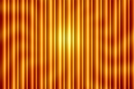 Abstract orange background with radial, radiating, converging lines.の写真素材