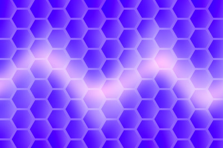Hexagon abstract background. Vector illustration for your graphic design.の写真素材