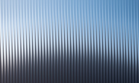 Abstract blue background with vertical stripes. Vector illustration for your design.の写真素材