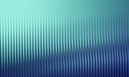 abstract blue background with some smooth lines in it (3d render)の写真素材