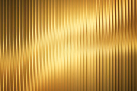 Gold metal background with some smooth lines in it (see portfolio for more in this series)の写真素材