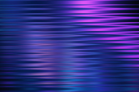 abstract background with smooth lines in blue, purple and black colorsの写真素材