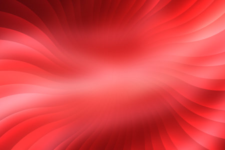 Red abstract background with smooth lines. Vector illustration for your design.の写真素材