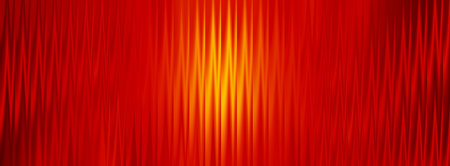 Red curtain background with some folds and highlights in it - Vector illustrationの写真素材