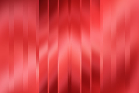 Red abstract background with stripes. Vector illustration. Gradient mesh.の写真素材