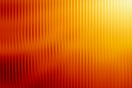 Orange abstract background with diagonal stripes. Vector illustration for your design.の写真素材