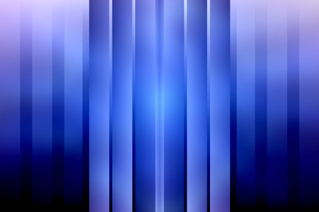 Abstract blue background with vertical stripes. Vector illustration. Eps 10.の写真素材