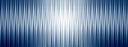 abstract blue background with some smooth lines in it and some reflectionsの写真素材