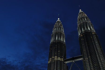 The Twin Towers in Kuala Lumpur were the tallest buildings in the world. The icons of the booming...