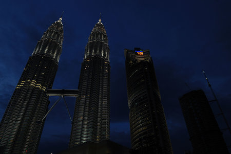 The Twin Towers in Kuala Lumpur were the tallest buildings in the world. The icons of the booming...