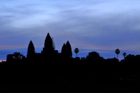 Angkor Wat at sunriseの写真素材