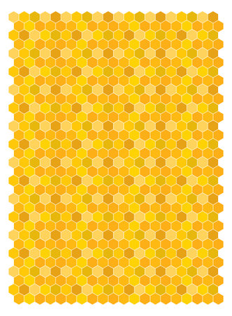 honey patternのイラスト素材