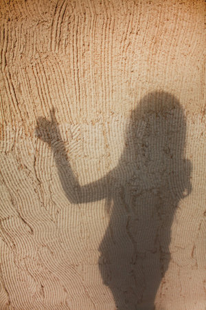 shadow on the wall wall