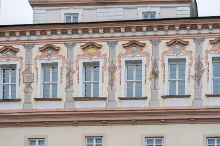 VILNIUS, LITHUANIA - 2020 MARCH 07. The Presidential Palace in Vilnius, the official residence of the President of Lithuania.のeditorial素材