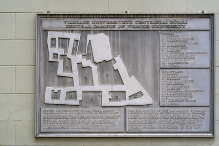 VILNIUS, LITHUANIA - 2020 MARCH 07. Observatory of Vilnius University, one of the oldest...