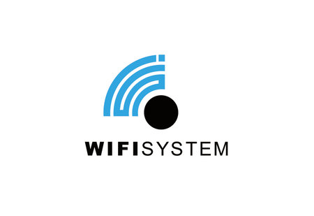 creative logo icon wifi signal templateのイラスト素材