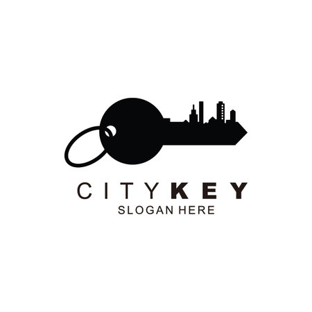 keys City Town Logo Templateのイラスト素材
