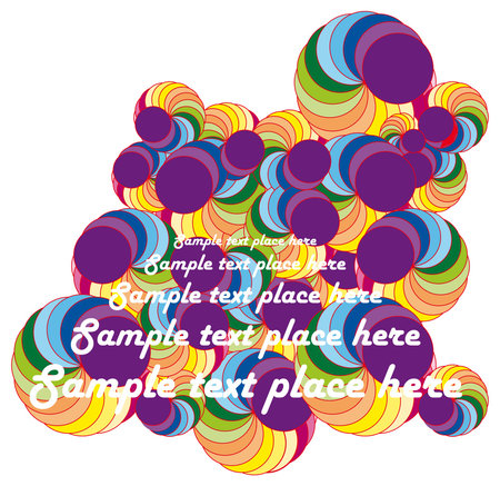 Colorful stock vector disco background のイラスト素材