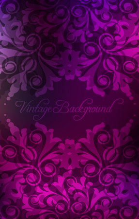 Abstract colorful background with pink floralのイラスト素材