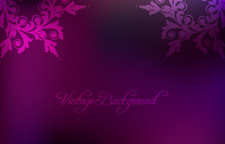 Abstract colorful background with pink floralのイラスト素材