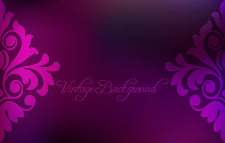 Abstract colorful background with pink floralのイラスト素材