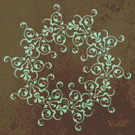 Abstract element in gentle colorsのイラスト素材