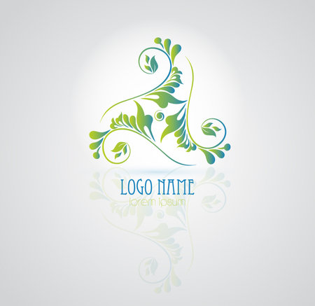 Abstract geometric business iconのイラスト素材