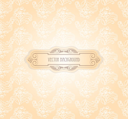 Vintage floral seamless pattern.のイラスト素材