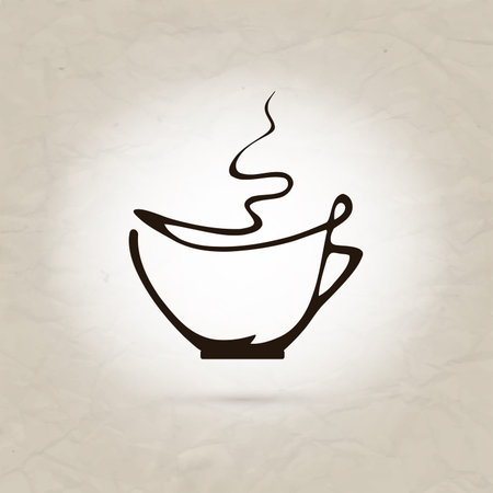 Coffee cup iconのイラスト素材