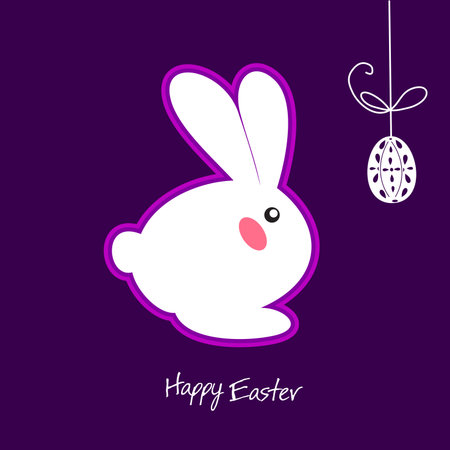 Easter Bunny Ears Vector. Have Yourself a Very Happy Easterのイラスト素材