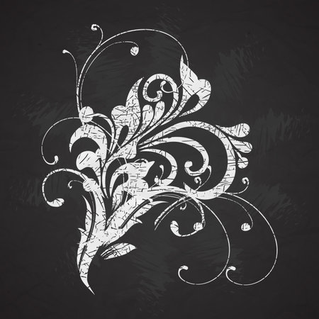 Vintage element for design, greeting card, invitation, menu, coverのイラスト素材