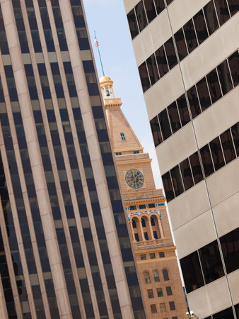 Clock Tower in Denver.の写真素材