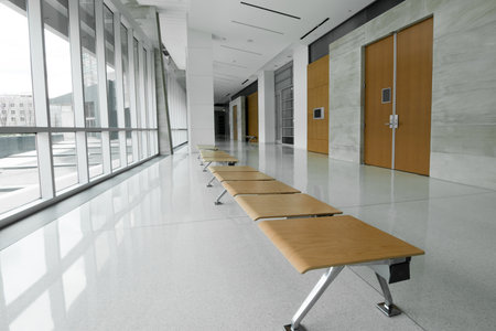 Interior of the Lindsey-Flanigan Courthouse in Downtown Denver.のeditorial素材